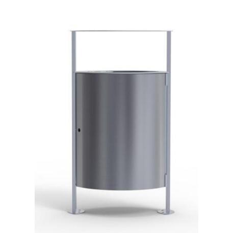 Metal litter bin 'STF/13-07-62/50L'