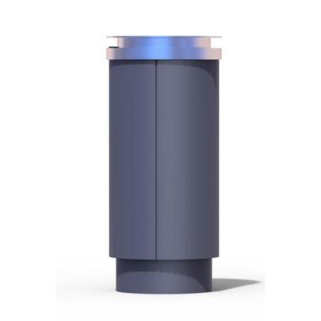 Metal litter bin 'STF/13-07-58/40L'