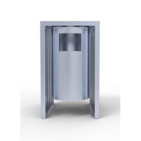 Metal litter bin 'STF/13-07-55_01/40L'