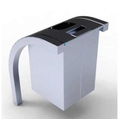 Metal litter bin 'STF/13-07-51/30L'