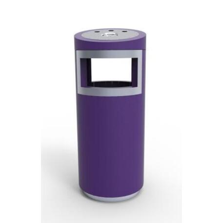 Metal litter bin 'STF/13-07-41/50L'