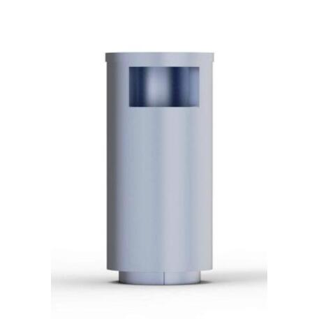 Metal litter bin 'STF/13-07-32/50L'