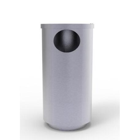 Metal litter bin 'STF/13-07-31/50L'