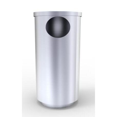 Metal litter bin 'STF/13-07-31/50L'