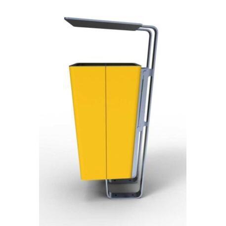 Metal litter bin 'STF/13-07-28/50L'