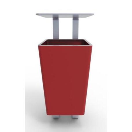 Metal litter bin 'STF/13-07-28/50L'