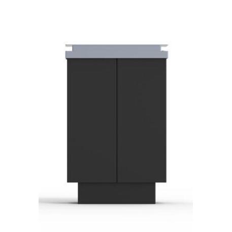 Metal litter bin 'STF/13-07-26/50L'