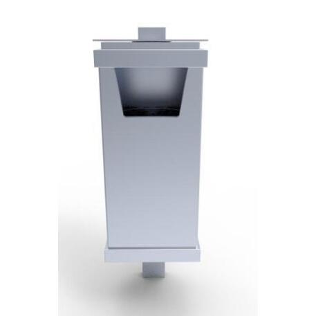 Metal litter bin 'STF/13-07-18/30L'