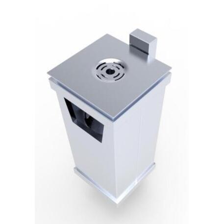 Metal litter bin 'STF/13-07-18/30L'