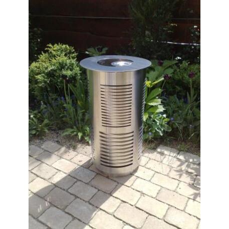 Metal litter bin 'STF/13-07-12/45L'