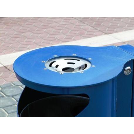 Metal litter bin 'STF/13-05-01/30L'