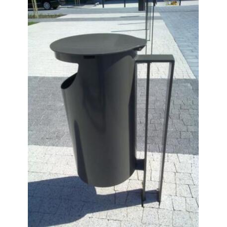 Metal litter bin 'STF/13-05-01/30L'