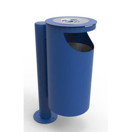 Metal litter bin 'STF/13-05-01/30L'