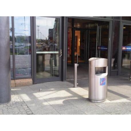 Metal litter bin 'STF/10-43-01/50L'