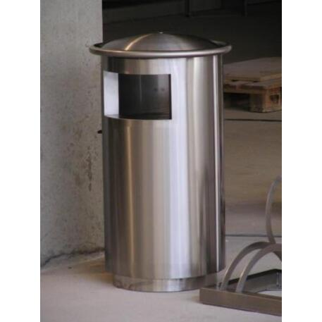 Metal litter bin 'STF/10-15-16_04/60L'