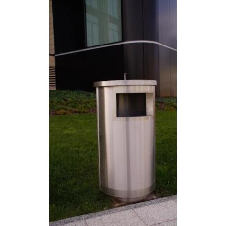 Metal litter bin 'STF/10-15-16_03/60L'