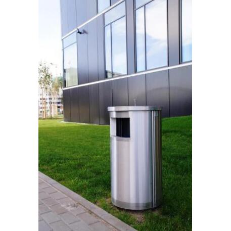 Metal litter bin 'STF/10-15-16_03/60L'