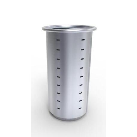 Metal litter bin 'STF/10-15-11/85L'