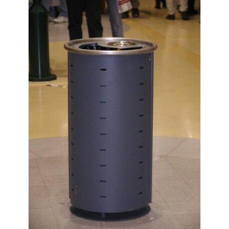 Metal litter bin 'STF/10-15-11/85L'