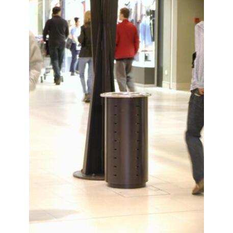 Metal litter bin 'STF/10-15-11/85L'