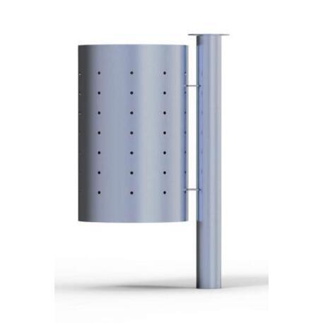 Metal litter bin 'STF/07-06-02/60L'