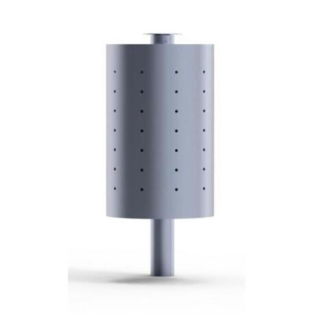 Metal litter bin 'STF/07-06-02/60L'