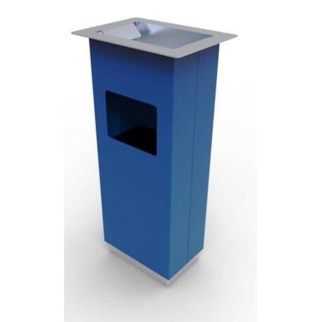 Metal litter bin 'STF/07-05-08/30L'