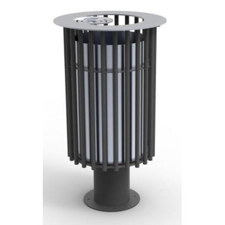 Metal litter bin 'STF/03-05-04/MDL_30L'