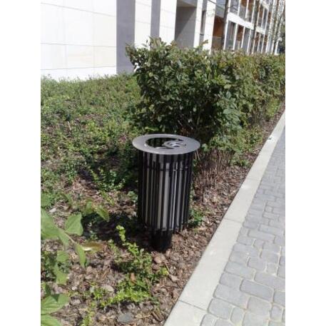 Metal litter bin 'STF/03-05-04/MDL_30L'