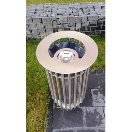 Metal litter bin 'STF/03-05-04/MDL_30L'