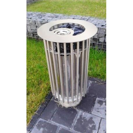 Metal litter bin 'STF/03-05-04/MDL_30L'