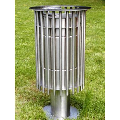 Metal litter bin 'STF/03-05-04/MDL_30L'