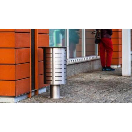 Metal litter bin 'STF/03-05-03/MDL_30L'