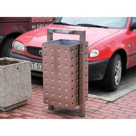 Metal litter bin 'STF/02-07-02/MDL_70L'