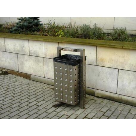 Metal litter bin 'STF/02-07-02/MDL_70L'