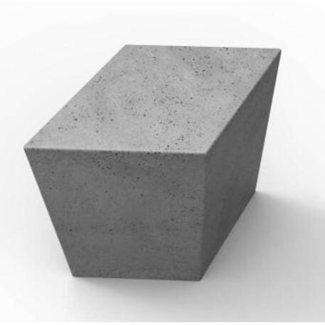 Concrete Bollard 'STF/13-08-07/29x49xH/45cm'