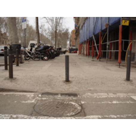 Metall bollard 'City Remowable'