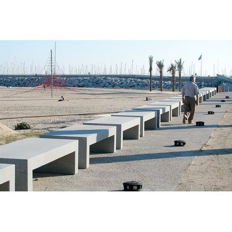 Natural granite bench 'Barana'