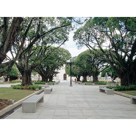 Natural granite bench 'Mayo 296'