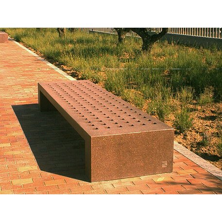 Natural granite bench 'Mayo 296'