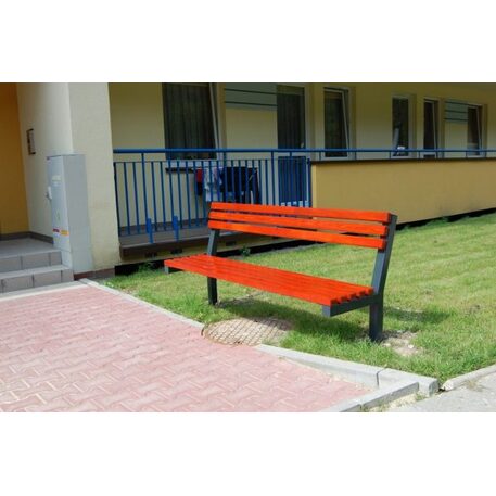 Metal bench 'Apio / STF/0117/MDL'