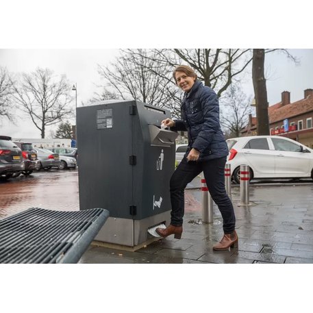 Metal litter bin 'WasteBIG / 200L'