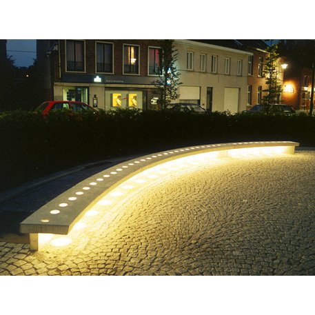 Lauko suolas su LED apšvietimu 'Villete'