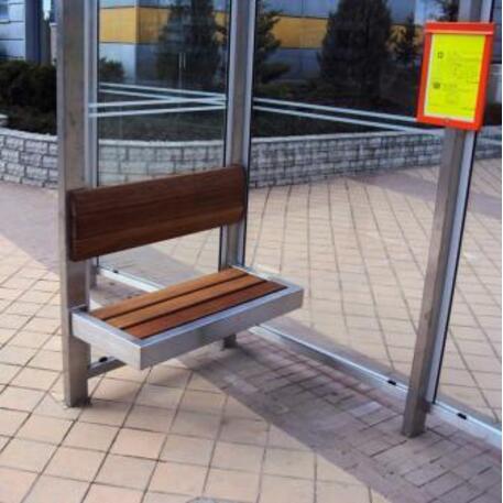 Outdoor gazebo for bus stops, parks 'IROKO_STF/13-28-01/MDL'