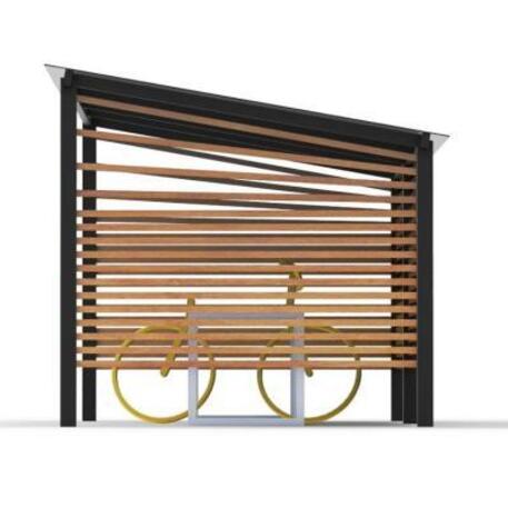 Shelter for bicycles 'STF/20-11-02/MDL'