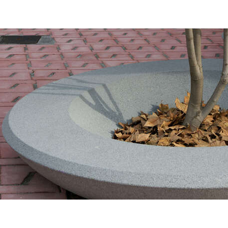 Doniczka + ławka betonowa 'Niu'