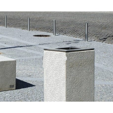 Lauko betoninė šiukšliadėžė, kolekcija 'CITIZEN / Paper Bin 40L'