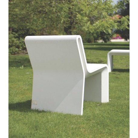 Lauko betoninis suolas 'Ar Puro / Individual Chair 600mm'