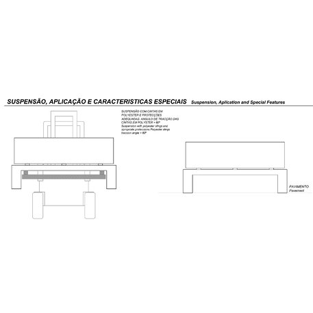 Lauko betoninis suolas 'Urban / Bench 2000mm'