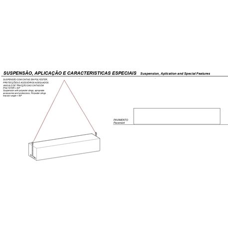 Lauko betoninis suolas 'Masive / Bench 2400mm'